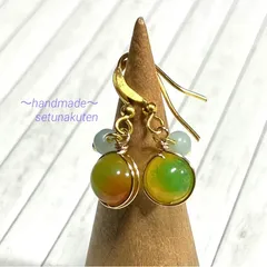 《No.02》天然石ピアス