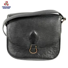 【中古】ルイヴィトン エピ サンクルー  M52192 ショルダーバッグ クリールブラック 黒 ノワール 斜めがけ レディース カバン 鞄 LOUIS VUITTON 【102040245001】