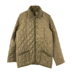 LAVENHAM ラベンハム イギリス製 長袖 キルティングジャケット 38 カーキ レディース 古着