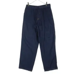 美品 ZARA ザラ デニム イージーパンツ M ブルー メンズ 古着