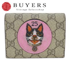 極美品✨グッチ 二つ折り財布 ブルームス スプリーム グッチ GUCCI 財布 二つ折り財布 折りたたみ財布 小銭入れなし GG