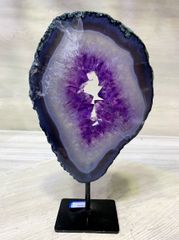 約:288mm 1985g 超綺麗オブシディアン六角柱B85Z2/179Z20C 約:288mm