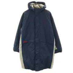 NIKE ナイキ 中綿コート L ネイビー キッズ 古着