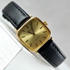 新品電池交換済】 LONGINES ロンジン スクエア ゴールド quartz