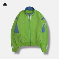 90s Kappa Sport USA トラックジャケット y2k ライトグリーン O