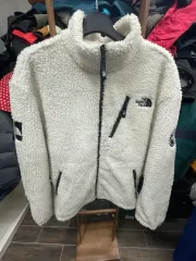 THE NORTH FACE ザノースフェイス アイボリー ボア フリース ジャケット 2xl