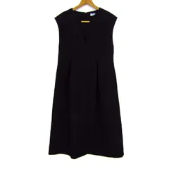 クミキョク ワンピース ノースリーブ 未使用 ブランド トップス 黒 レディース 9サイズ ブラック 組曲