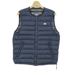 ダントン ダウンベスト ジャケット ブランド アウター メンズ Mサイズ ブルー Danton 【中古】