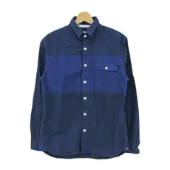 アーノルドパーマー 長袖シャツ コットン100% ブランド トップス メンズ 3サイズ ブルー Arnold Palmer 【中古】