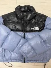 THE NORTH FACE ザノースフェイス ヌプシ フォークブルー ショートダウン 700 海外モデル