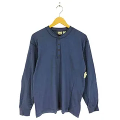 エルエルビーン L.L.Bean USA製 ヘンリーネックカットソー メンズ  MEDIUM REGULAR