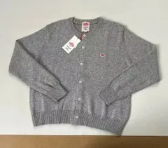 秋冬新作☆DANTON クルーネック ニット グレー カーディガン
