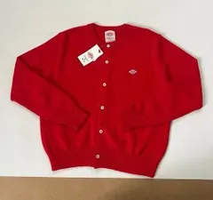 秋冬新作☆DANTON クルーネック  レッドセーター、レッドロゴカーディガンシャツ