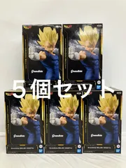 未開封 ドラゴンボールZ Grandista 魔人ベジータ フィギュア 5個セット LFQ845 f111