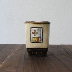 伊藤東彦】笠間焼 金彩 菜の花 ぐい呑み 酒器 共箱なし - メルカリ