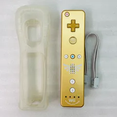 【動作確認済み】任天堂 Wiiリモコンプラス ゼルダの伝説 RVL-036 コントローラー Wii/Wii U用  Nintendo ニンテンドー ウィー コントローラー ゴールド 金 BZ3