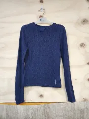 166) ポロ POLO JEANS ケーブル編みニット