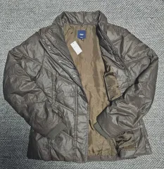GAP レディース ダウン DARK ブラウン S (新品)