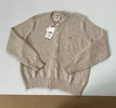 秋冬新作☆DANTON クルーネック ニット  カーディガン  タバコ