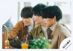 【中古】生写真(STARTO) なにわ男子/大西流星・高橋恭平・大橋和也/横型・バストアップ/シングル「I Wish」MV＆ジャケ写オフショット/公式生写真