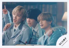 【中古】生写真(STARTO) なにわ男子/西畑大吾・道枝駿佑・高橋恭平/横型・バストアップ/アルバム「+Alpha」MV＆ジャケ写オフショット/公式生写真