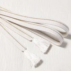 美品★帯締め フォーマル 礼装 留袖 正絹 134