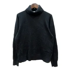 ロペピクニック ROPE Picnic ニット セーター タートルネック 長袖 38 M 黒 ブラック /MN