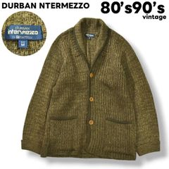 本格】 カナダ製 カナタ KANATA トナカイ柄 カウチンニット ジップ