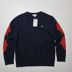 ラコステ アーガイル ニット