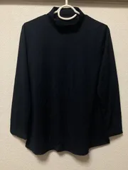 美品　長袖トップス　ブラック　F