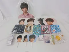  中古品 Hey!Say!JUMP 知念侑李 フォトハンガー 他 ペンライト トートバッグ うちわ 等 グッズセット