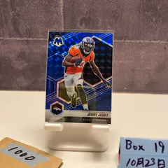 2021 Panini Mosaic Jerry Jeudy 42/99 Denver Broncos Prizm カード