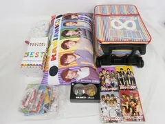  中古品 関ジャニ∞ SUPER EIGHT のみ キャリーケース 他 クッション パンフレット 等 グッズセット