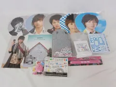  中古品 Kis-My-Ft2 藤ヶ谷太輔 Kis-My-WORLD 他 DVD CD パンフレット クリアファイル 等 グッズセット