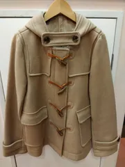 M17　ビームス　BEAMS　コート　ダッフルコート　ミディアム丈　綿　通勤通学に　定番