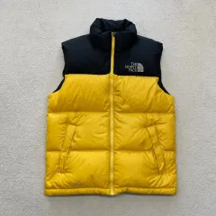 THE NORTH FACE ザノースフェイス ヌプシ 700 ダウンベスト 90 黄