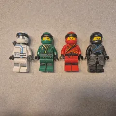 LEGOブロック ニンジャゴー マスターズ・デュエル・マスターズ 抵抗 ミニフィギュア 4種 セット