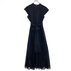 UNITED ARROWS ユナイテッドアローズ ロングワンピース 1526-162-3738 ブラック 38