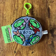 プラッシュコインポーチ Mutant Turtles タートルズ アメリカン雑貨