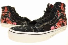 반즈 VANS SK8-HI REISSUE STRANGER THINGS BLACK 29cm VN0A2XSBY09 스케이트 하이 리슈 스트레인저 싱스 하이컷 블랙 [브랜드 헌옷 벡터][중고]▲■250810
