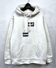 Supreme x COMME des GARCONS SHIRT｜シュプリーム コムデギャルソンシャツ Split Box Logo Hooded Sweatshirt スプリット ボックスロゴ スウェットパーカー