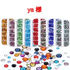 【ya 様】　高分子ストーン　ミルキーストーン　デコストーン　デコうちわ　ラインストーン