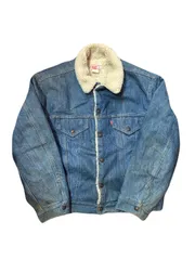 70‘s Levi’s 70605-0213 Boa denim jacket size: 46