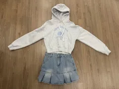 キルシー WHO フーディー Tシャツ デニムミニスカート セット 出品