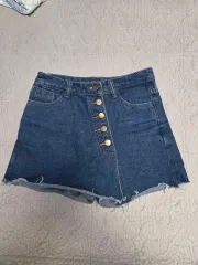 デニムキュロット、デニムハーフパンツ、５５サイズ、３点まとめ売り