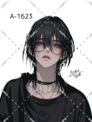 A-1623 メンズ ステッカー sticker 素材 コラージュ collage シール achashop