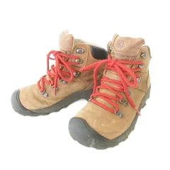 キーン KEEN トレッキングシューズ 靴 ブーツ US7 24.0㎝ 茶 ブラウン ■YHS8