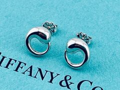 極美品 ティファニー ティアドロップ ピアス Tiffany 925 シルバー