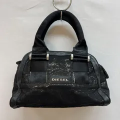 ディーゼル 00s レザー切替 ラメ ミニ ボストン ハンドバッグ y2k レディース - ISItems【USED】【古着】【中古】50149420