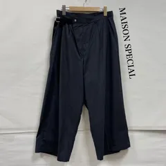 メゾンスペシャル 23AW イタリアン アーミ ーモーターサイクル パンツ タック ワイド ユニセックス 11241461501 メンズ 0 ISItems【USED】【古着】【中古】50149408のサムネイル